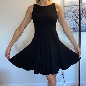 Calvin Klein classy black dress.
